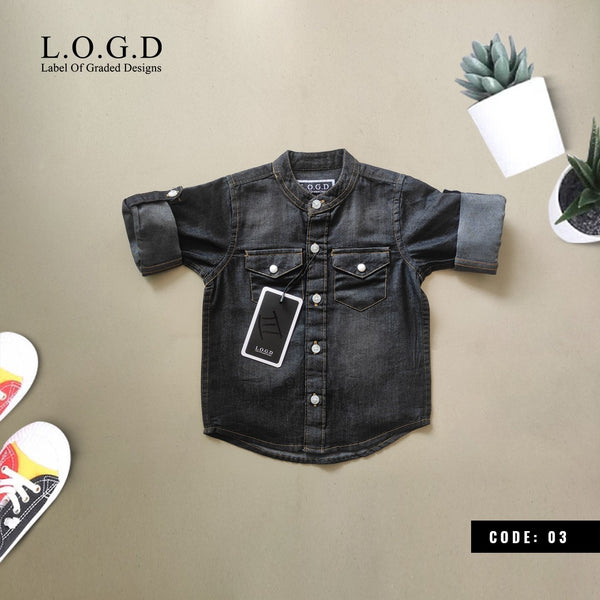 BOYS JEAN'S SHIRT BOON36