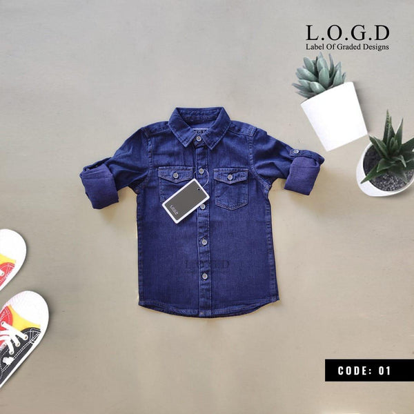 BOYS JEAN'S SHIRT BOON36