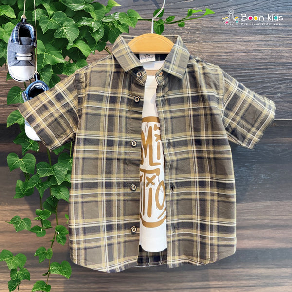 SHIRT & T-SHIRT COMBO(HALF SLEEVE) BOON02