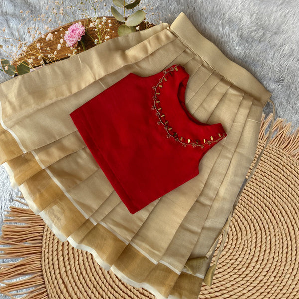 Pre Order: Girls Traditional Skirt And Top BK0328