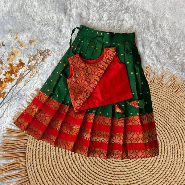 BK0329 Pre Order: Girls Traditional Skirt And Top
